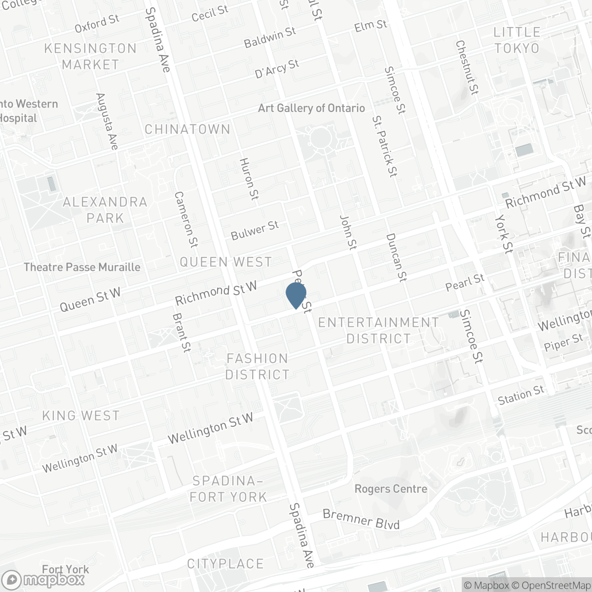 1007 - 108 PETER STREET, Toronto, Ontario M5V 2G7